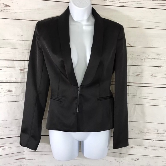 Kenneth Cole New York Blazer Black Size 0 - Picture 1 of 8